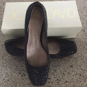 Joan & David Black Ballet Flats